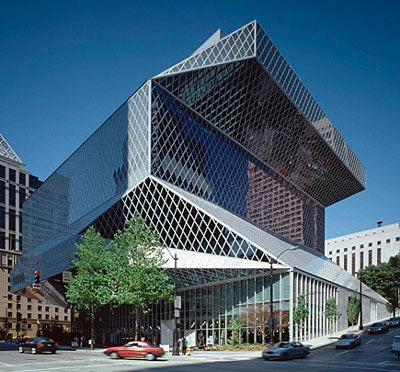 雷姆·库哈斯:作品--西雅图图书馆_大设计_太平洋家居网