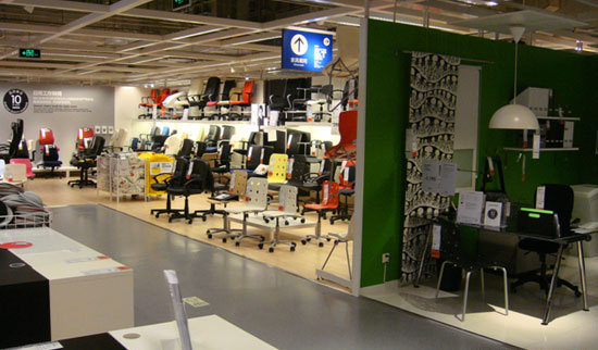 沈阳宜家家居商场优雅舒适的购物环境