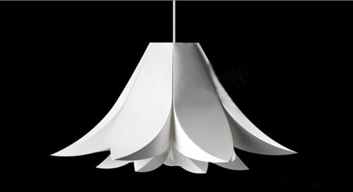 五款创意白色灯具 营造北欧简约时尚家